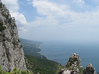 Крым Фото восхождений в Форосе июнь 2008 года
